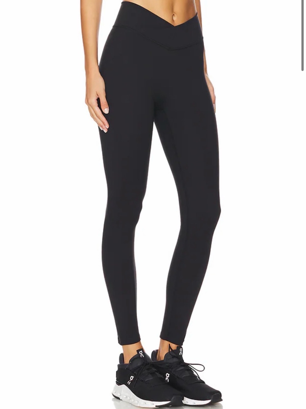 437 Matching Athleisure Set: The V Legging & Ballet Tank in Black Size Medium - Picture 8 of 10